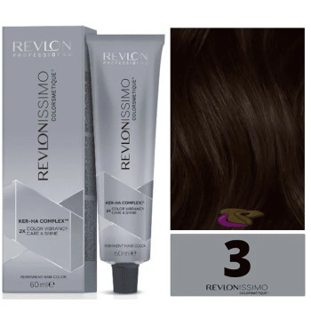 Revlonissimo Colorsmetique 3 - Coloration Marron Foncé Kermatone