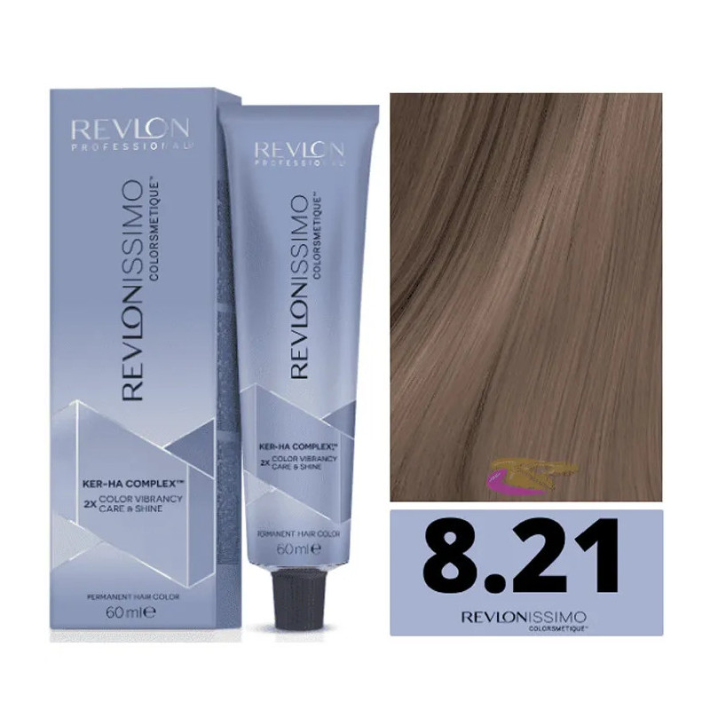 Revlonissimo Colorsmetique 8,21 Light Blonde Iris Ash - 60ml