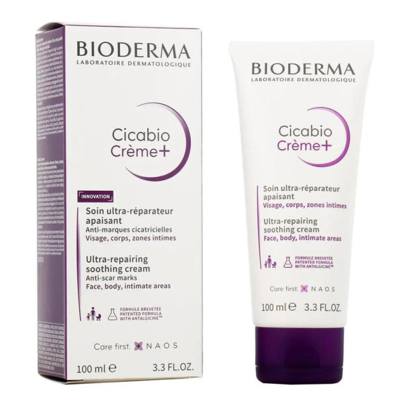 Bioderma Cicabio Crème Réparatrice Hydratante 100ml - Kermatone
