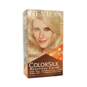 Revlon Colorsilk 80 Light As Blonde – Teinture Éclatante | Kermatone