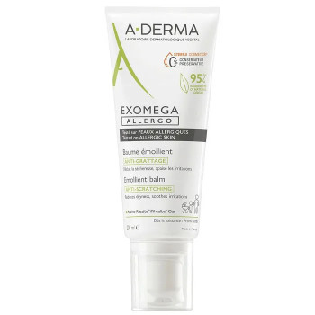 Exomega Allergo Baume Émollient - Soin Peau Sèche Kermatone