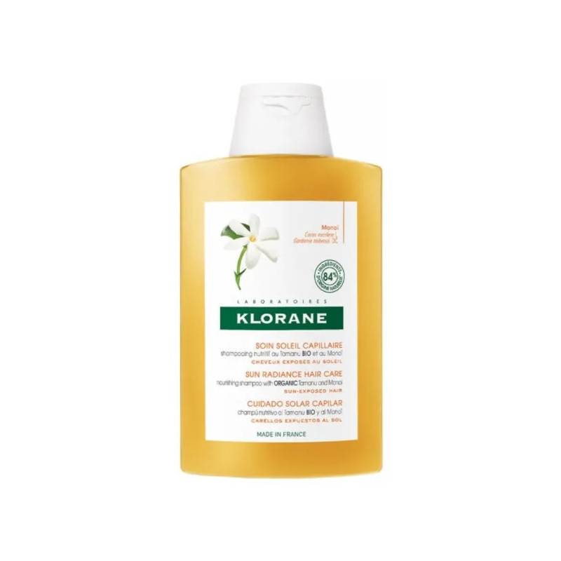 Shampooing Klorane au Monoï & Tamanu Bio - Hydratation | Kermatone