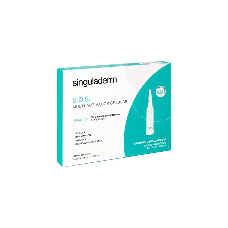 Singuladerm S.O.S. Activateur Multi-Cellulaire 4x10,5ml