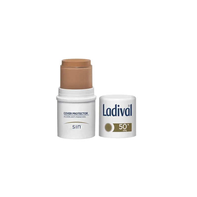 Stick Ladival Couleur Visage SPF 50+ - Protection & Teint Unifié Kermatone