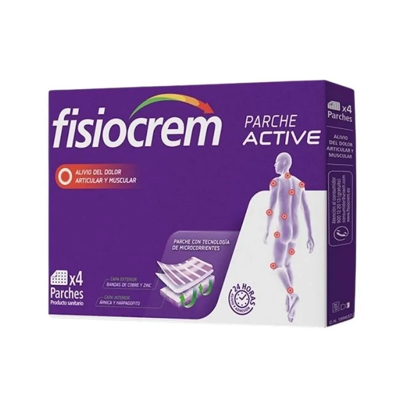 Fisiocrem Active Plaque - Soulagement Douleurs | Kermatone