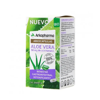 Arkocapsulas Aloe Vera Bio - Hydratation naturelle Kermatone