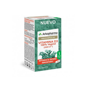 Arkocapsulas Vitamine D3 - Complément Alimentaire Kermatone