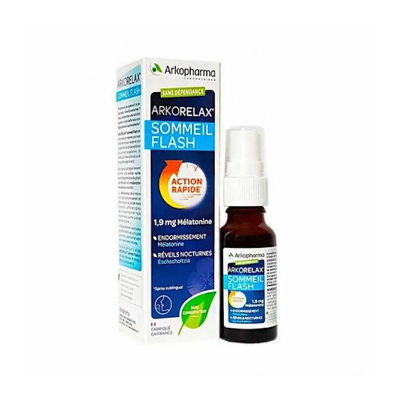 Arkorelax Spray Sublingual Sommeil 20ml - Kermatone
