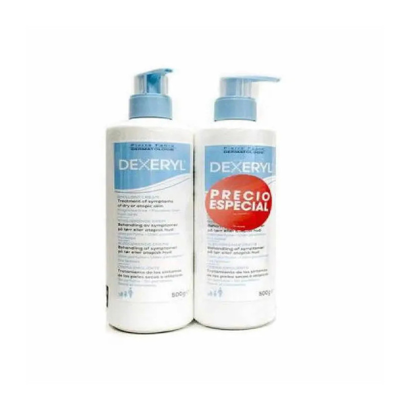 Dexeryl Crème Émolliente Peau Sèche - Hydratation Intense Kermatone