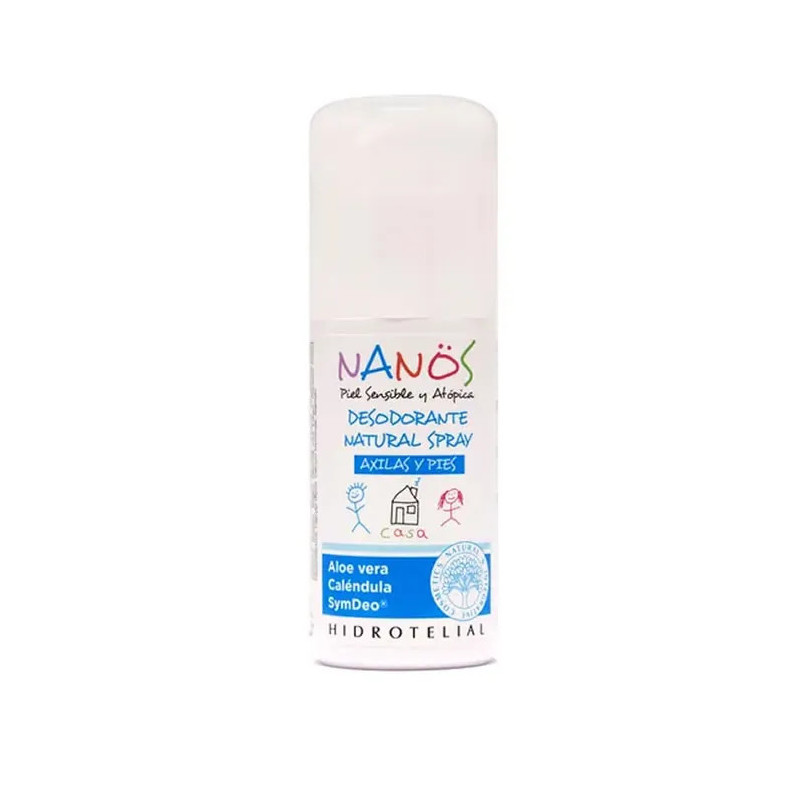 Hidrotelial Nanos Déodorant Spray Homme Femme | Kermatone
