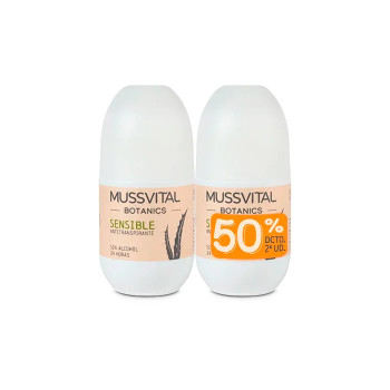 Mussvital Botanics Déodorant Sensible - Fraîcheur Douce Kermatone