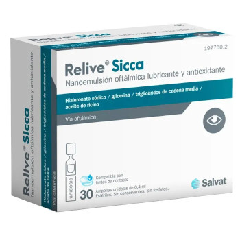 Ampoules Relive Sicca : Hydratation Intense pour Peau Sèche | Kermatone
