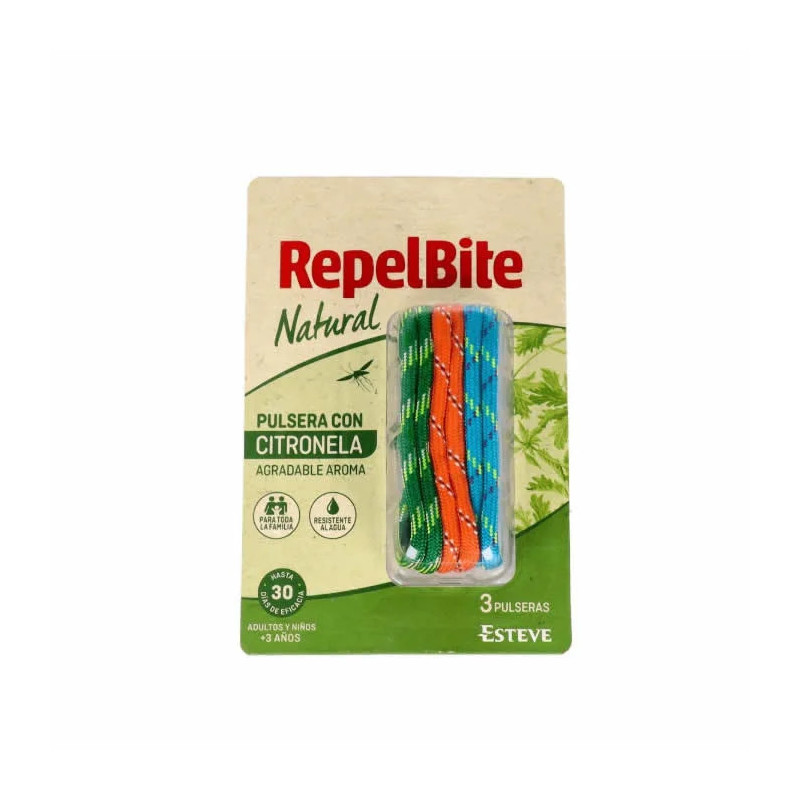 Bracelet antiparasitaire Natura Repel Bite Cordes - Kermatone