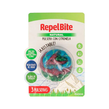 Bracelet anti-moustique Repel Bite Natura Kids - Kermatone