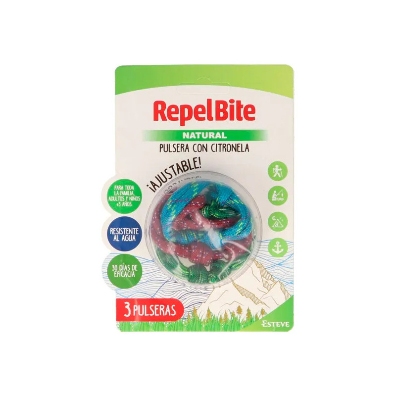 Bracelet anti-moustique Repel Bite Natura Kids - Kermatone