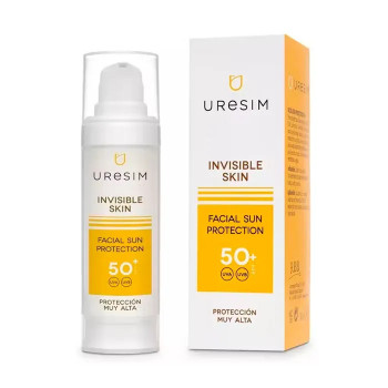 Uresim Invisible Skin Facial SPF50+ - Protection ultime Kermatone