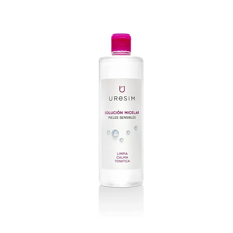 Solution Micellaire Uresim 500ml - Démaquillant doux | Kermatone