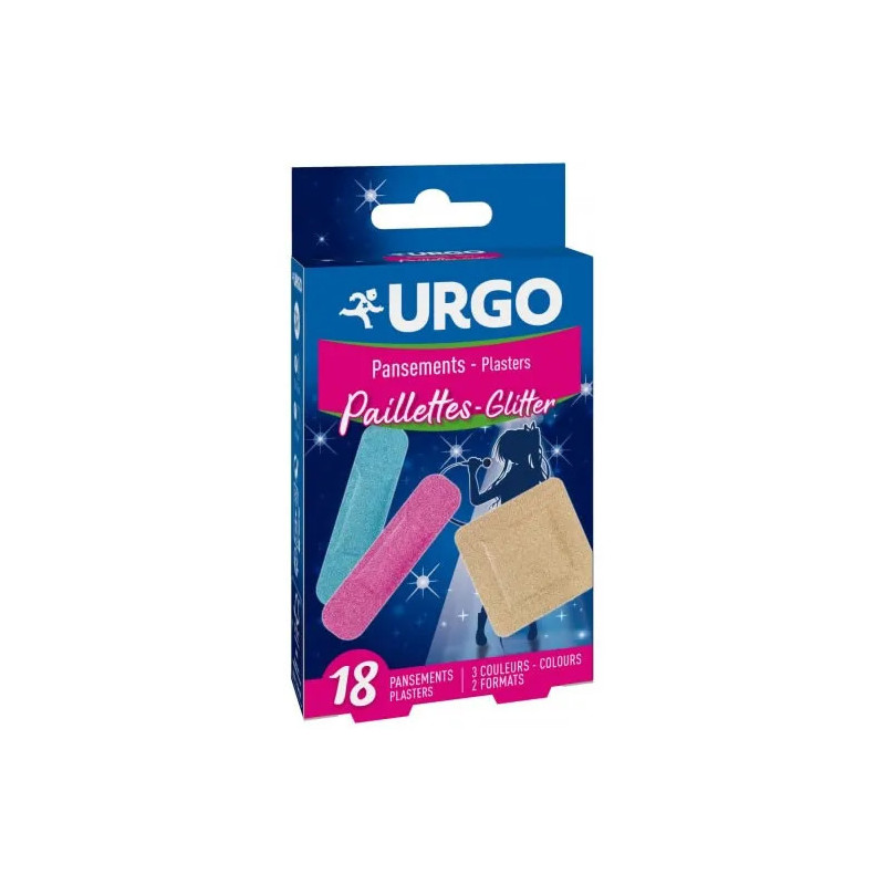 Urgo Brillantina 18 Sparadraps Colorés | Kermatone