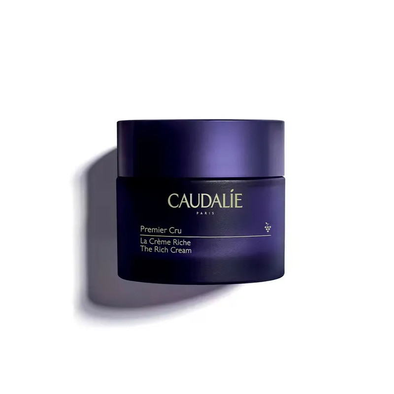 Caudalie Premier Cru Crème Riche 50ml - Éclat & Hydratation Kermatone