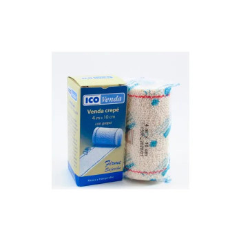Ico Bandage Crêpe 4x10cm - Soutien articulaire efficace | Kermatone