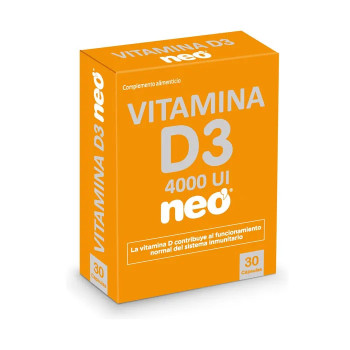 Neovital Vitamine D3 Neo 30 Capsules - Bienfaits Immunitaires | Kermatone