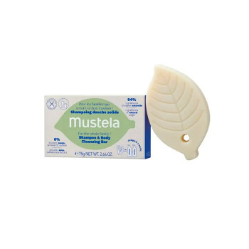 Mustela Shampooing Douche Solide Bio 75g - Kermatone