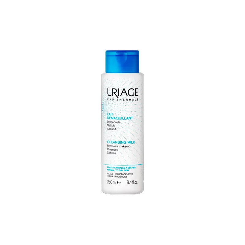 Lait Démaquillant Uriage 250ml - Douceur et éclat | Kermatone