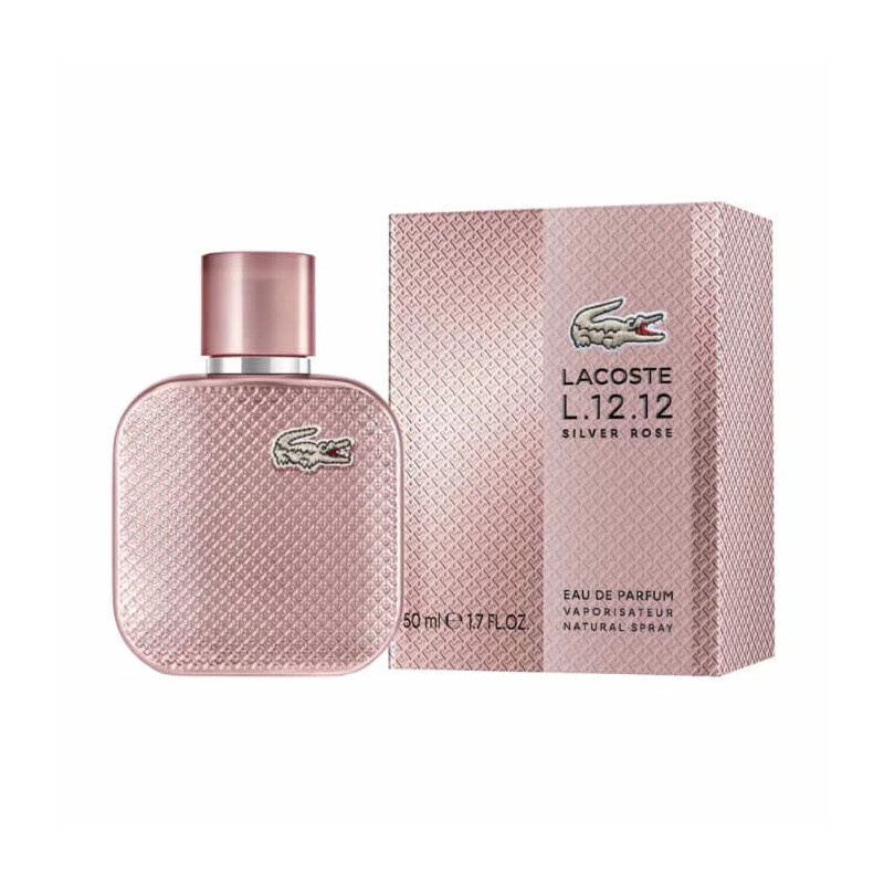Lacoste L.12.12 Silver Rose Eau De Parfum - Élégance Essence Kermatone