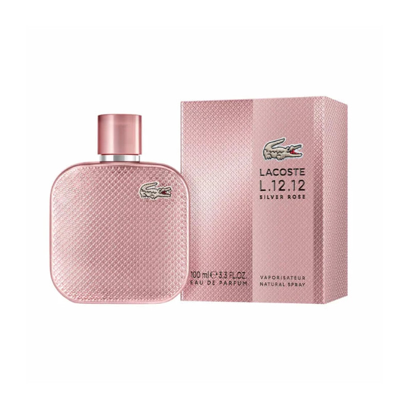 Lacoste L.12.12 Silver Rose 100ml - Parfum Floral Kermatone