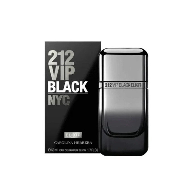 Carolina Herrera 212 VIP Black Elixir 50ml - Kermatone