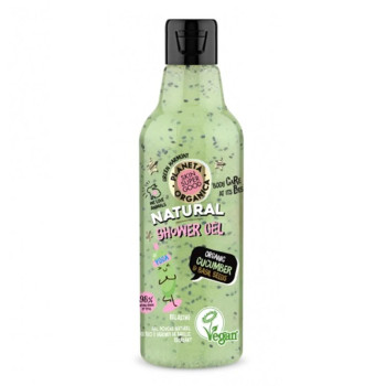 Natura Siberica Gel de Bain Naturel à la Concombre et Basilic 250ml