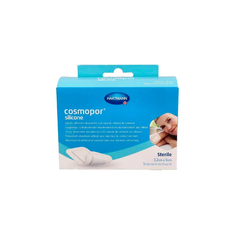 Pansements Hartmann Cosmopor Silicone 7,2x5cm - Kermatone