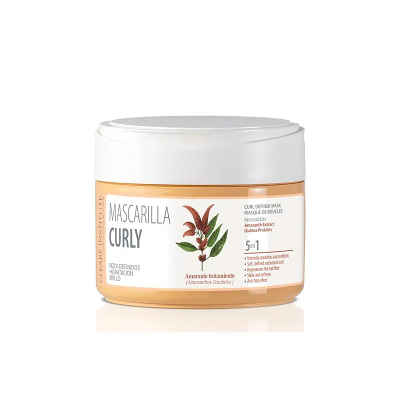 Clearé Institute Masque Curly Curls 300ml - Hydratation & Définition