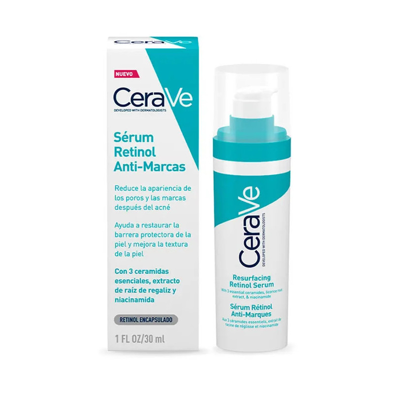 CeraVe Sérum Retinol Blemish Resurfacing 30ml - Kermatone