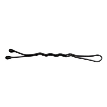 Eurostil Cabello Clips Double Onde Noir - Accessoire Cheveux Kermatone