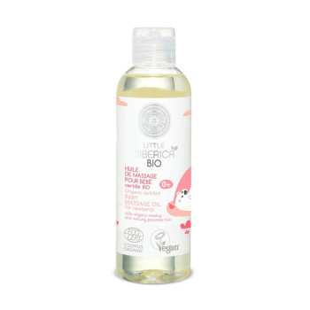 Huile Massage Bébé Bio 200ml | Natura Siberica - Kermatone
