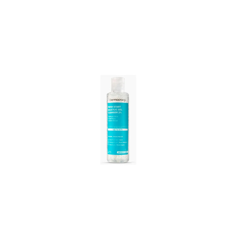 Dermocracy 2 Gel Nettoyant Démaquillant Acide Salicylique 200ml