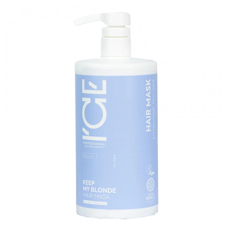 Natura Siberica Ice Keep My Blonde Mascarilla Capilar - Kermatone