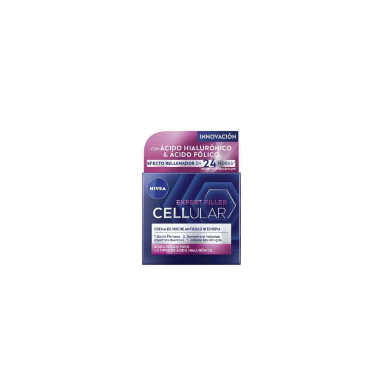 Nivea Cellular Filler Crème Nuit Acide Hyaluronique 50ml | Kermatone