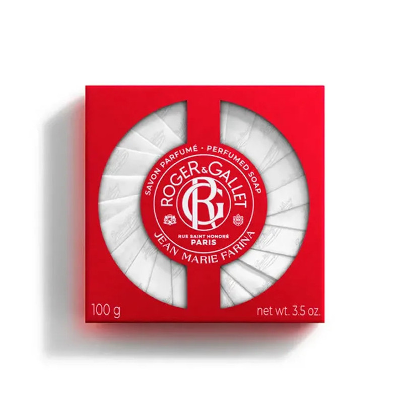 Savon Parfumé Roger & Gallet Jean Marie Farina 100g - Kermatone
