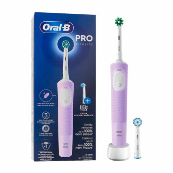 Oral-B Vitality Pro Brosse Électrique Lilas | Kermatone