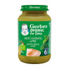 Gerber Purée Bio Brocoli Pois Dinde 190g - Kermatone
