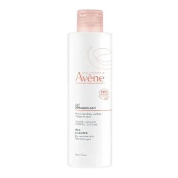 Démaquillage doux avec Avène Lait Démaquillant 200ml - Kermatone