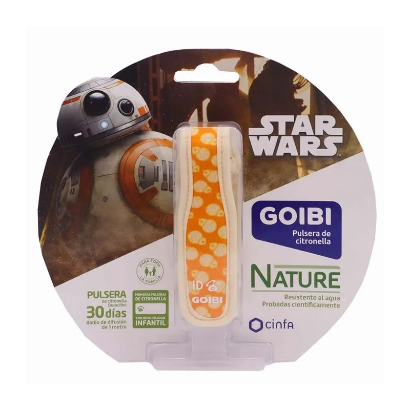 Bracelet Goibi Citronella BB8 - Repousse les insectes | Kermatone