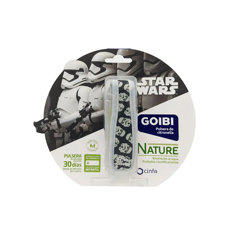 Bracelet Goibi Citronella Star Wars Storm - Protection anti-moustiques | Kermatone