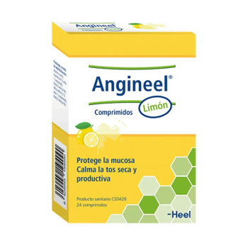 Heel Angineel Citron - Soulagement de la gorge efficace | Kermatone
