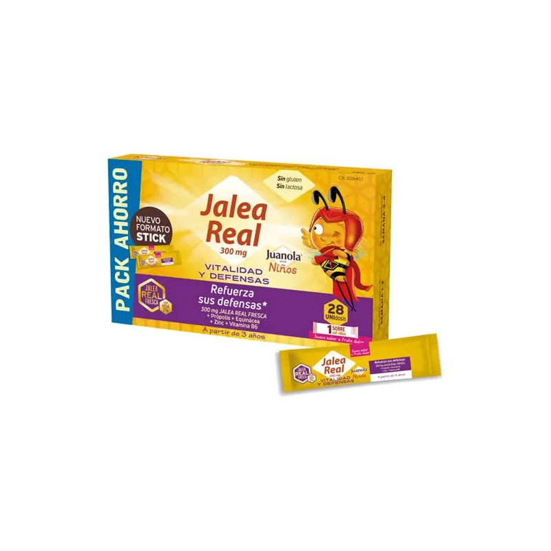 Bâtonnets Juanola Royal Jelly Enfants - Énergie & Vitalité | Kermatone