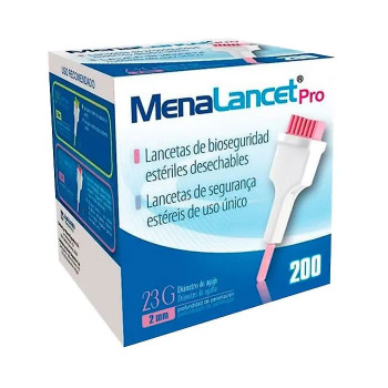 Menarini Menalancet Pro 200 Lancettes - Confort & Précision | Kermatone