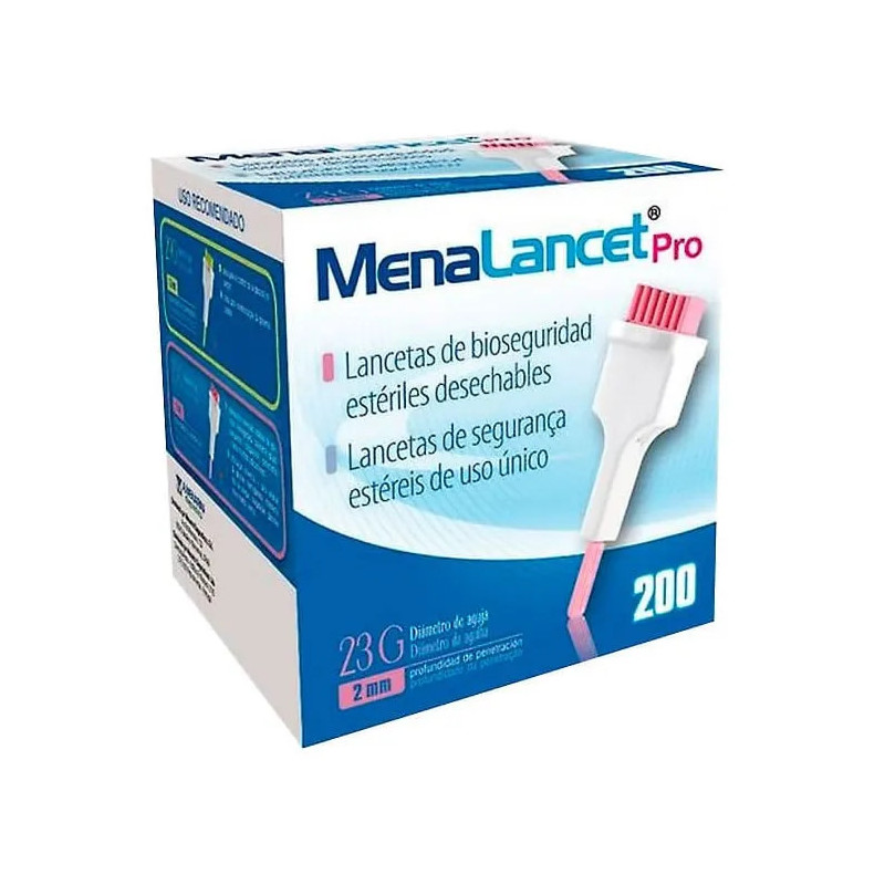 Menarini Menalancet Pro 200 Lancettes - Confort & Précision | Kermatone