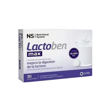 NS Lactoben Max 30 Comprimés - Probiotiques Kermatone